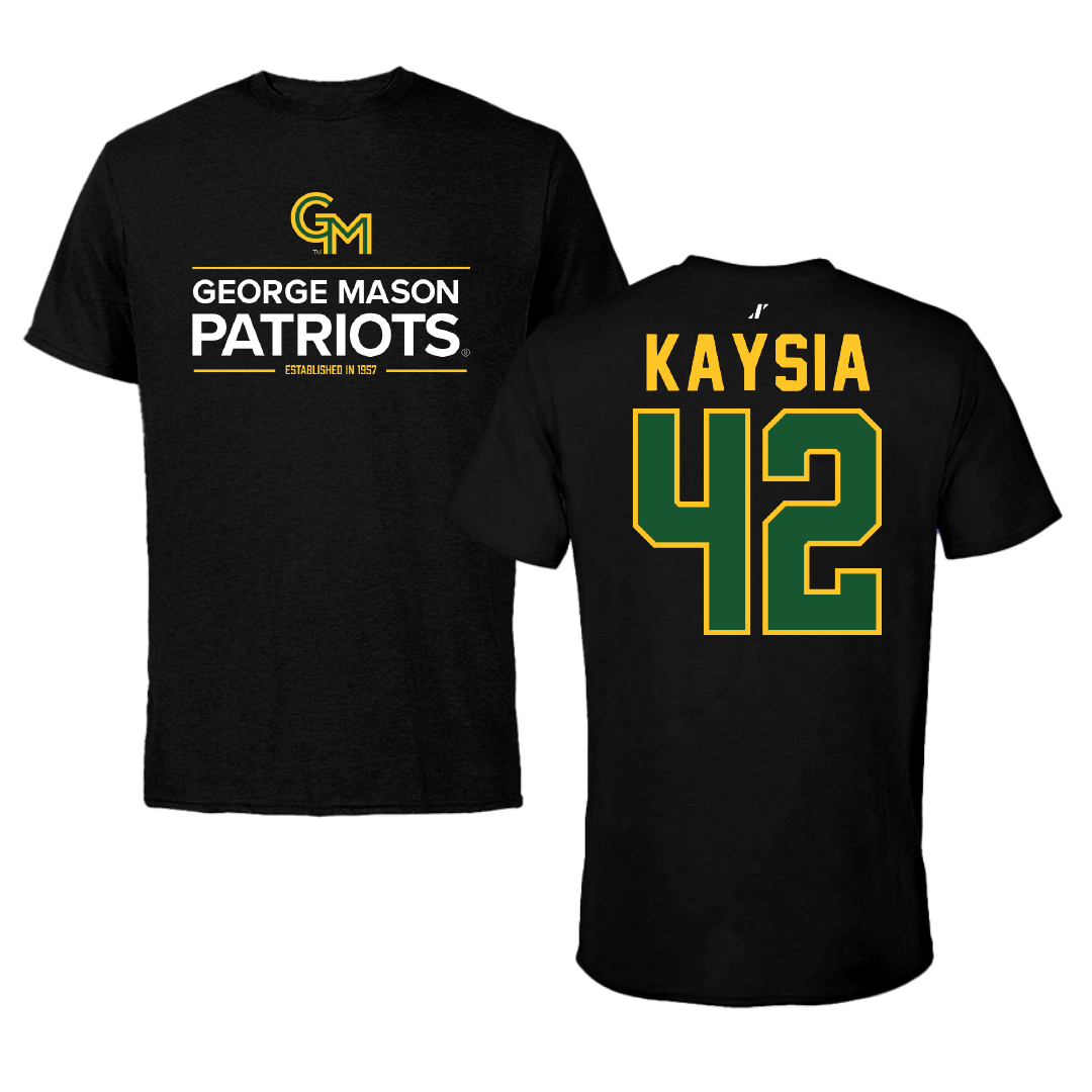 George Mason University Basketball Black General Tee - #42 Nalani Kaysia