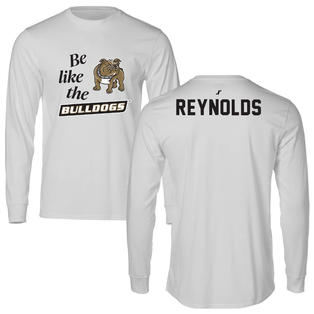 Bryant University TF and XC Light Gray Be Like Us Long Sleeve - Dawson Reynolds