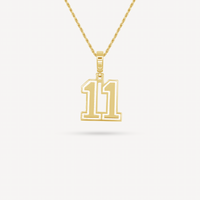 Gold Presidents Pendant and Chain - #11 Taylor Seay