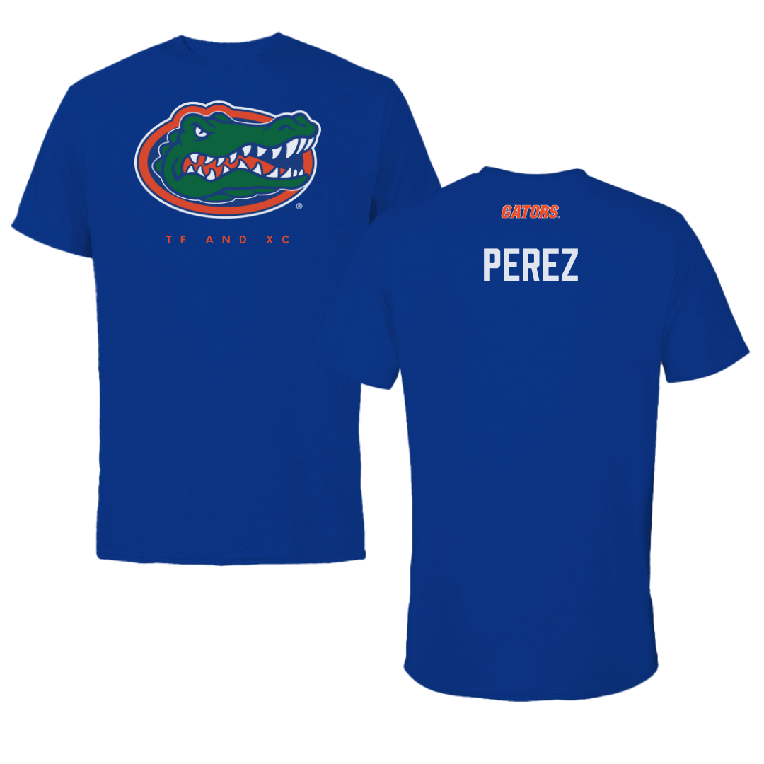 University of Florida TF and XC Blue Tee - Angelina Perez