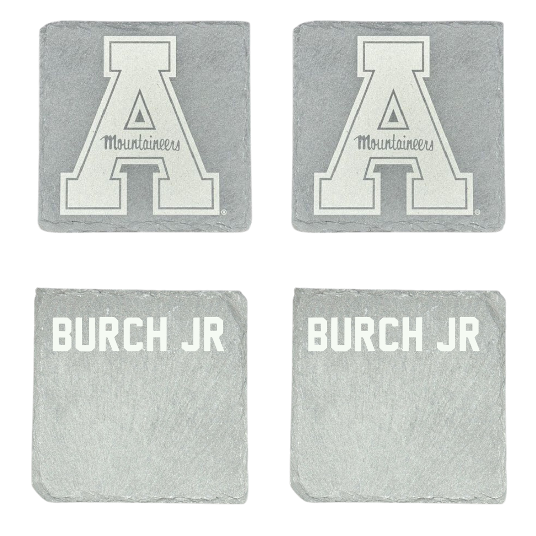 Appalachian State University TF and XC Stone Coaster (4 Pack)  - Jeremiah Burch Jr
