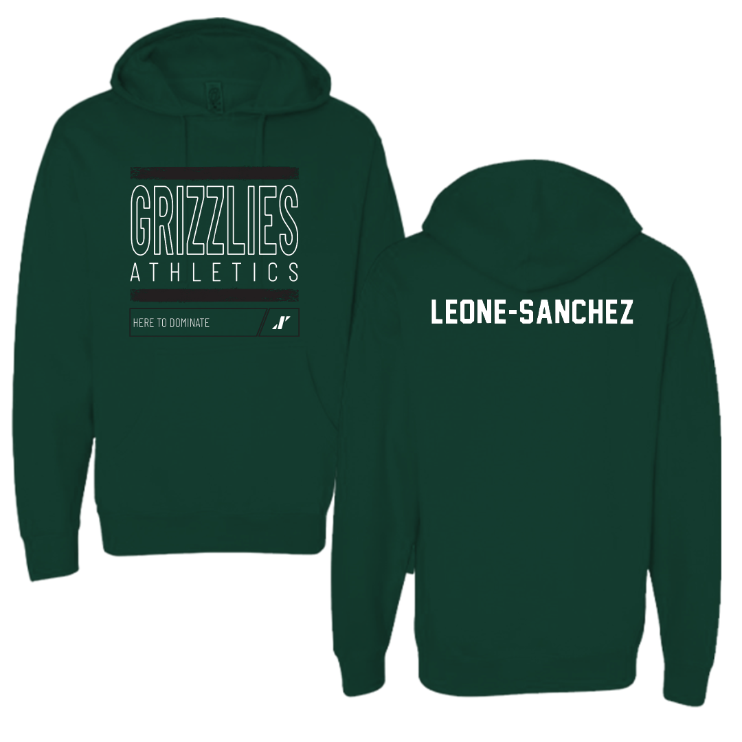Adams State University Volleyball Forest Green Dominate Hoodie - Sierra Leone-Sanchez