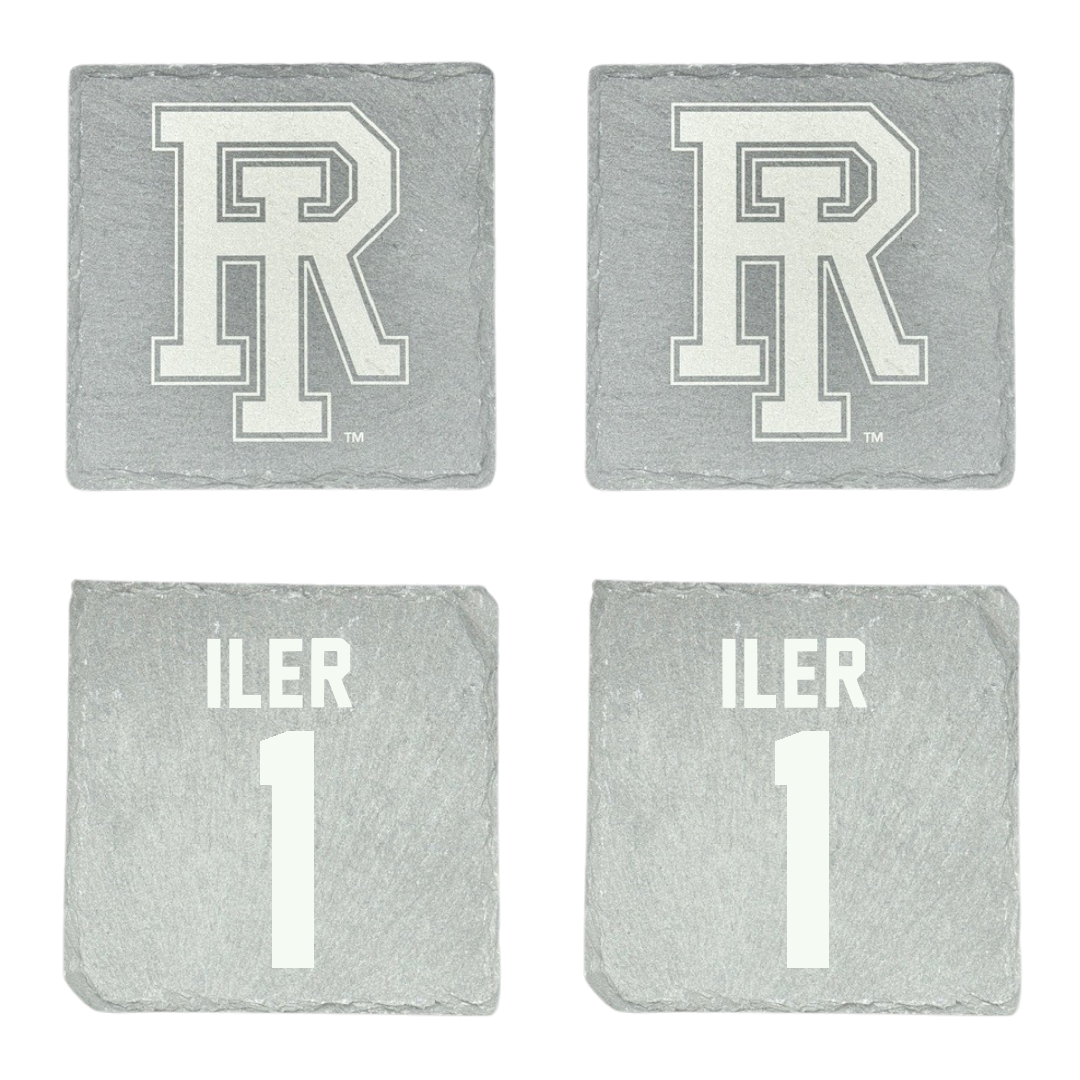 University of Rhode Island Lacrosse Stone Coaster (4 Pack)  - #1 Madison Iler