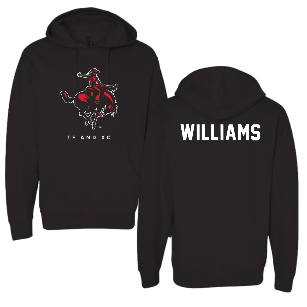 Northwestern Oklahoma State University TF and XC Black Mascot Hoodie - Caleb Williams