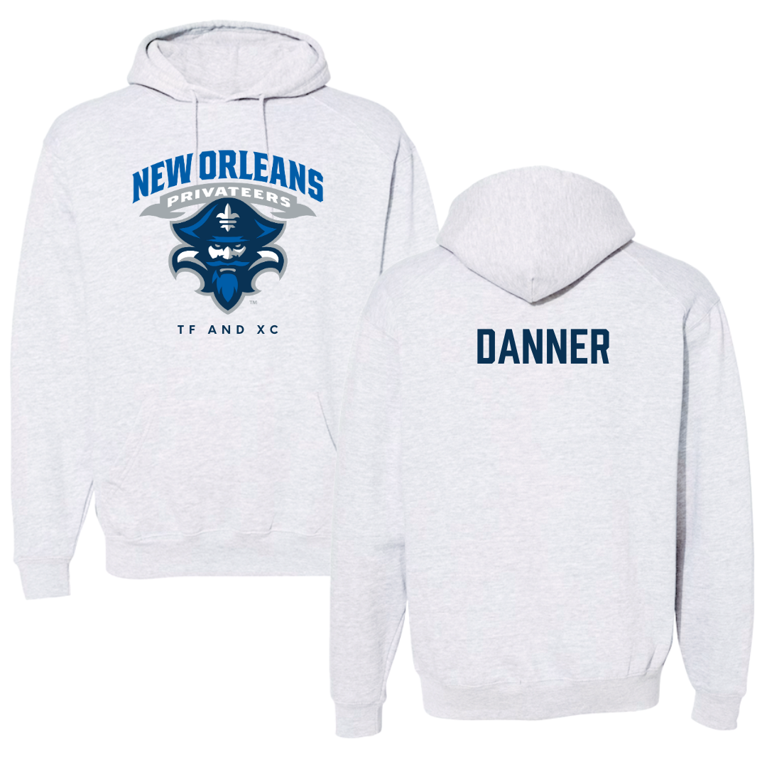 University of New Orleans TF and XC Gray Hoodie - Agnes Danner