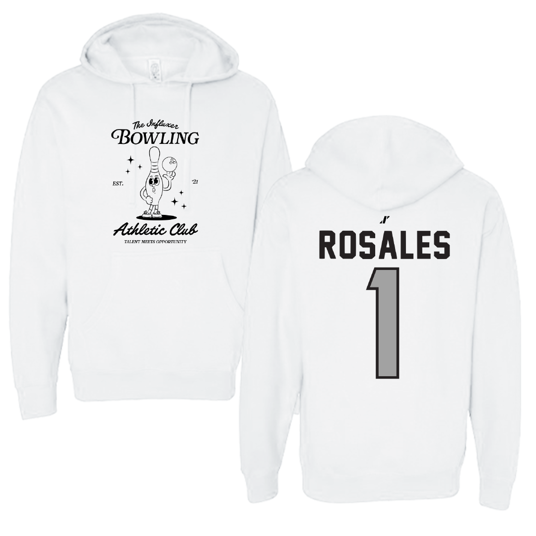Bowling White Influxer Athletic Club Hoodie - #1 Patricia Rosales