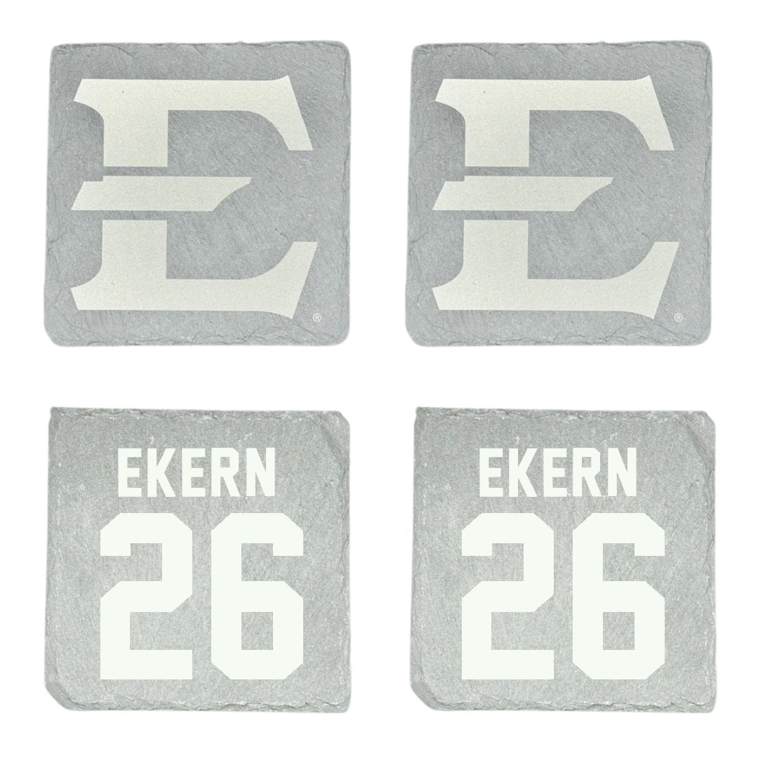 East Tennessee State University Soccer Stone Coaster (4 Pack)  - #26 Annabelle Ekern