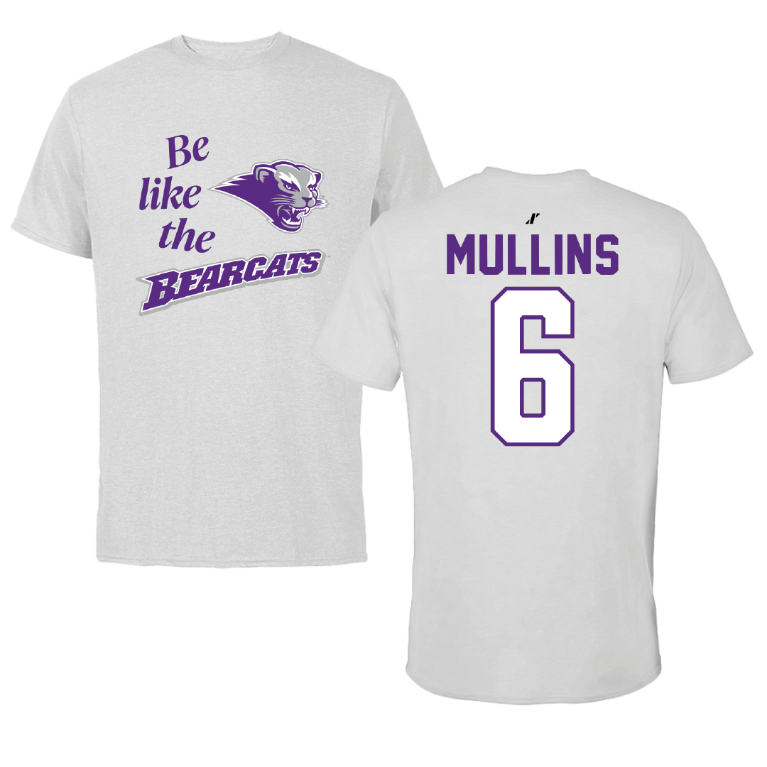 Southwest Baptist University Football Light Gray Be Like Us Performance Tee - #6 Canaan Mullins