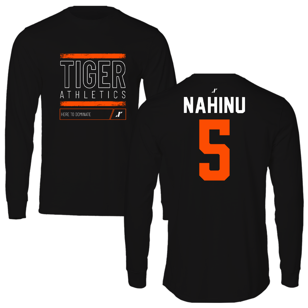 East Central University Volleyball Black Dominate Long Sleeve - #5 Angel Nahinu