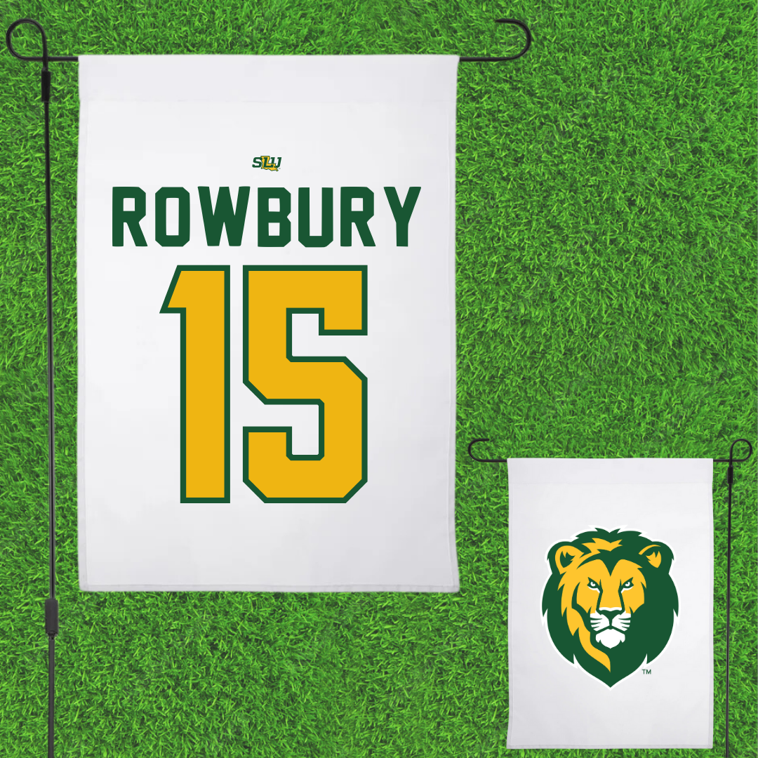 Southeastern Louisiana University Basketball White Garden Flag - #15 Brody Rowbury