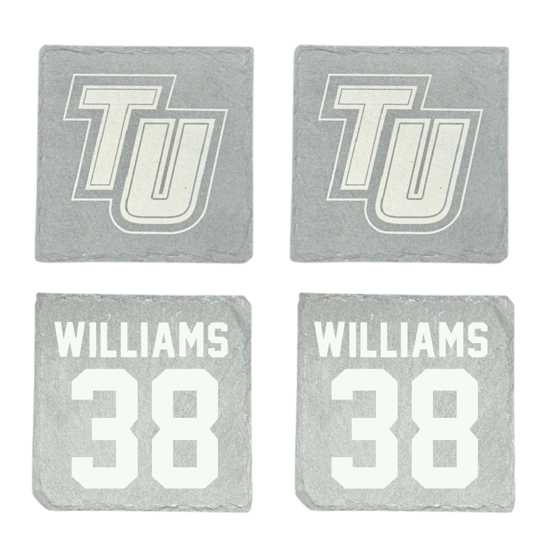 Tusculum University Football Stone Coaster (4 Pack)  - #38 Jeremiah Williams