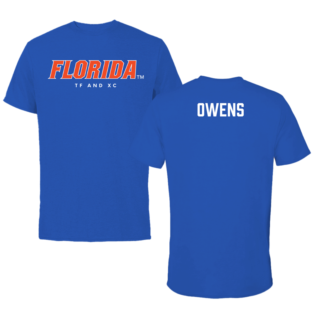 University of Florida TF and XC True Royal Florida Performance Tee - Laila Owens