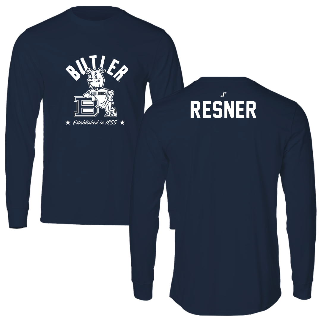 Butler University Swimming & Diving Navy General Long Sleeve - Sophia Resner