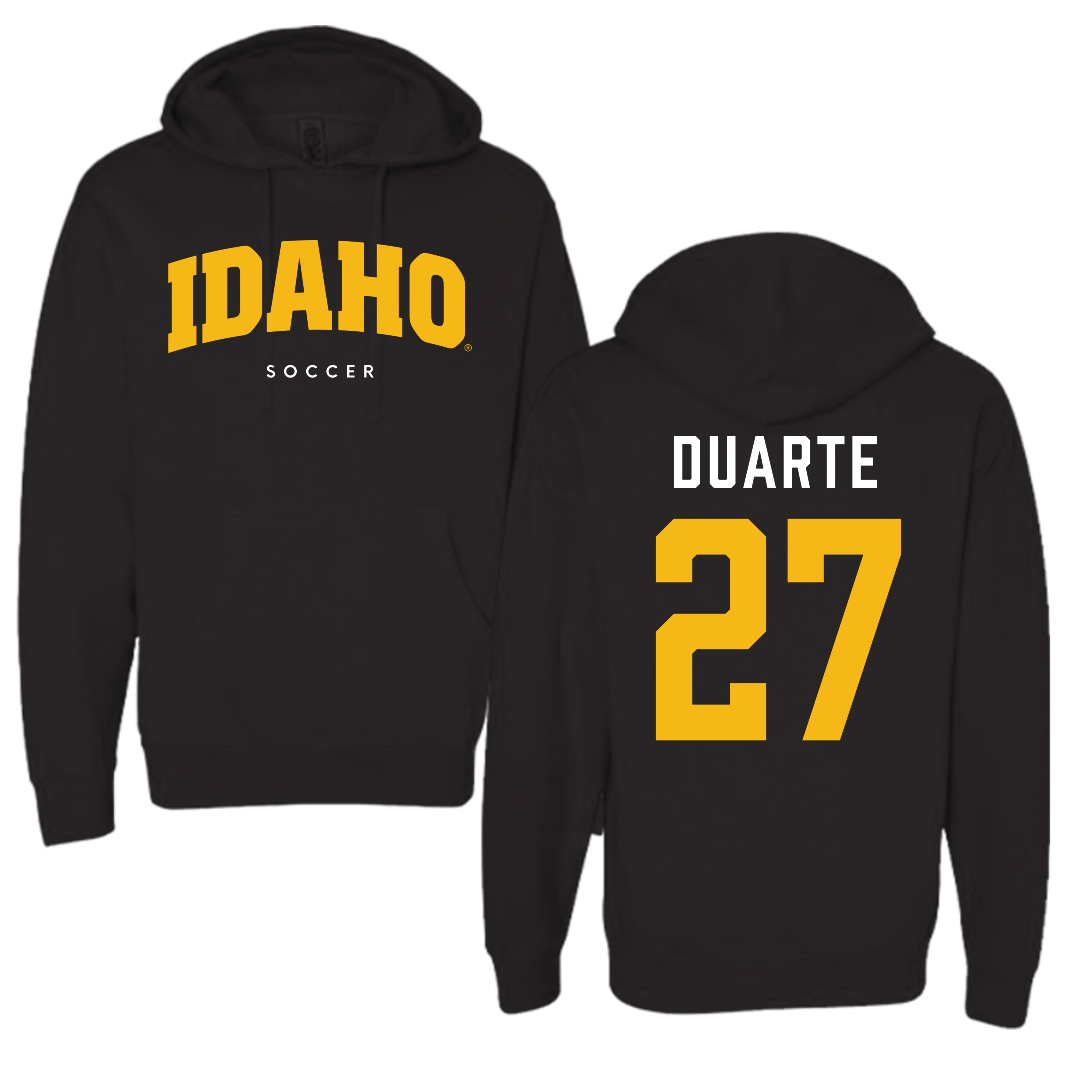 University of Idaho Soccer Black Idaho Hoodie - #27 Leslie Duarte