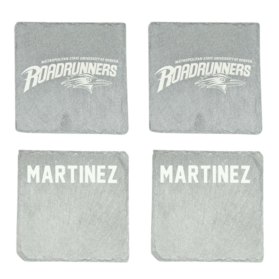 Metropolitan State University of Denver TF and XC Stone Coaster (4 Pack)  - Anthony Martinez