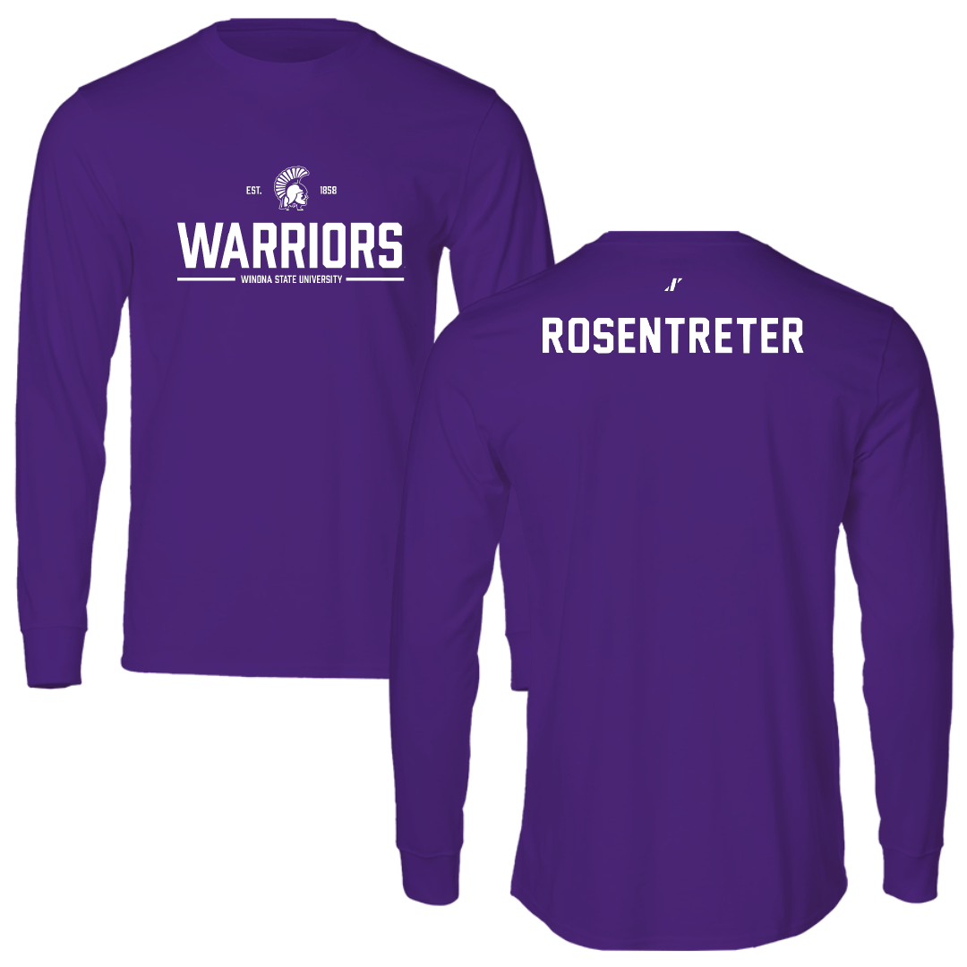 Winona State University Tennis Purple General Long Sleeve - Halle Rosentreter