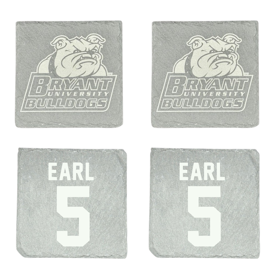 Bryant University Football Stone Coaster (4 Pack)  - #5 Joshua Earl