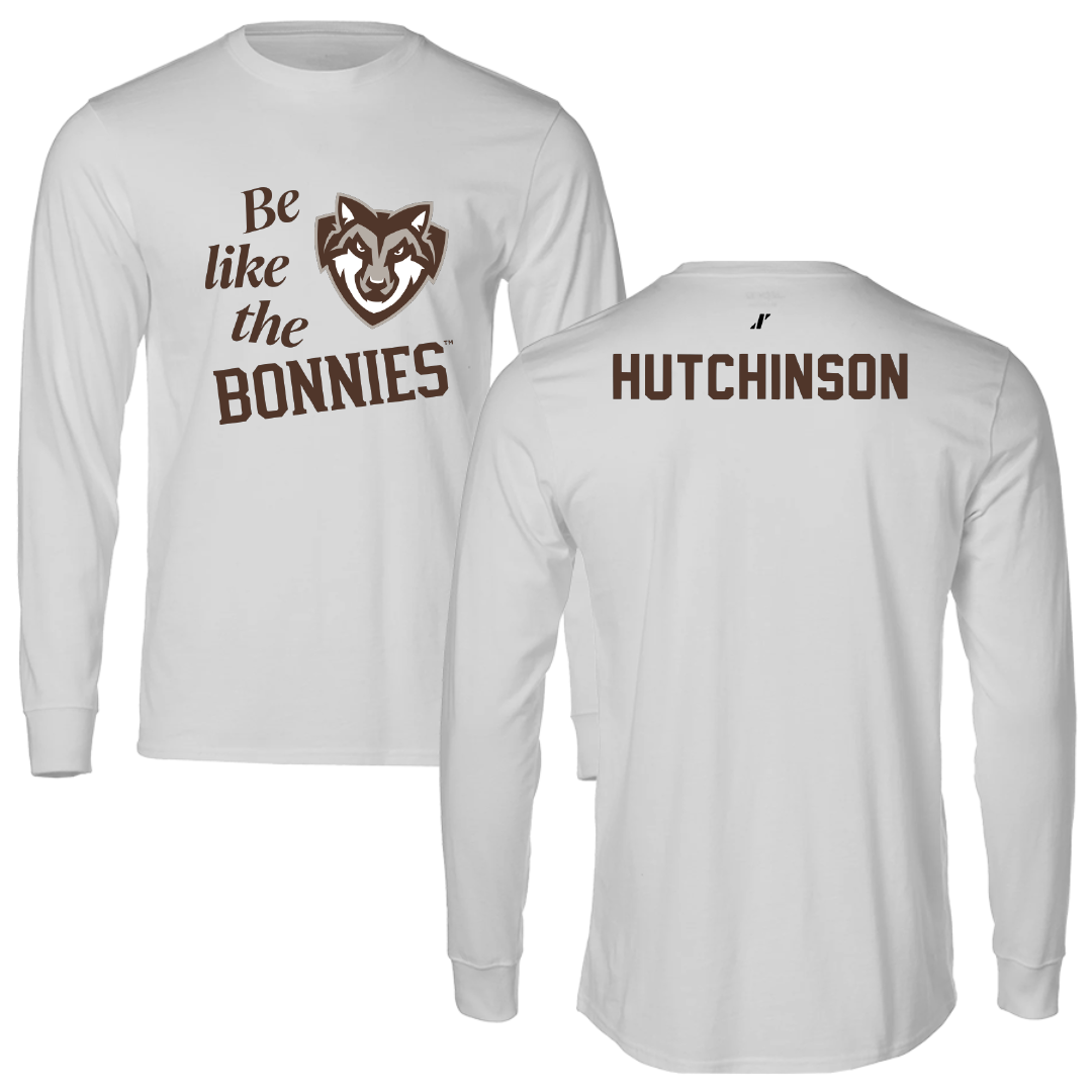 St. Bonaventure University Swimming & Diving Light Gray Be Like Us Long Sleeve - Davis Hutchinson
