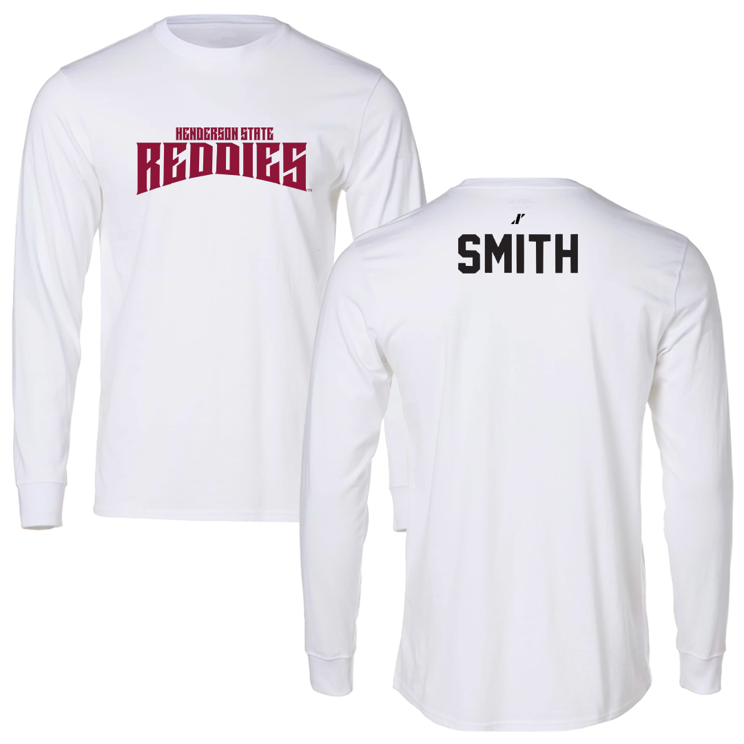 Henderson State University Cheer White Classic Long Sleeve - Ruthie Smith