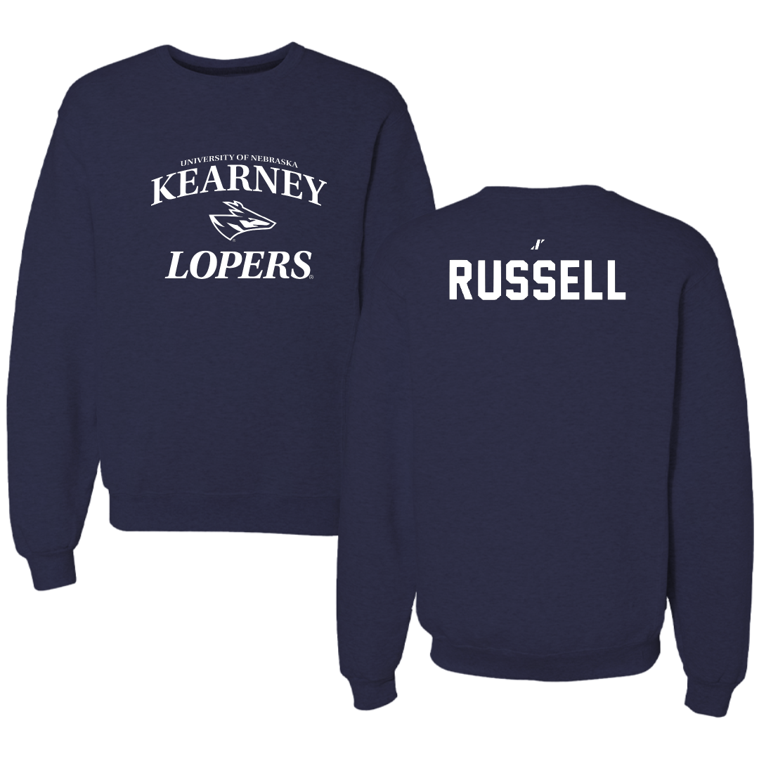 University of Nebraska at Kearney TF and XC Navy General Crewneck - Brianna Russell