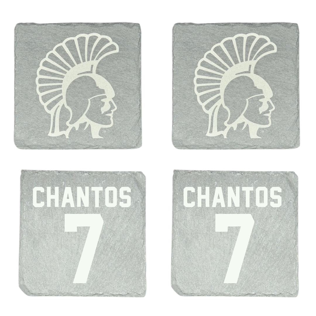 Winona State University Softball Stone Coaster (4 Pack)  - #7 Ashlee Chantos