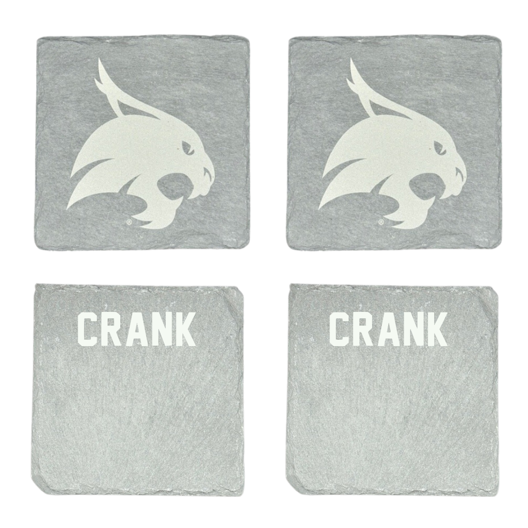 Texas State University TF and XC Stone Coaster (4 Pack)  - Kaylee Crank