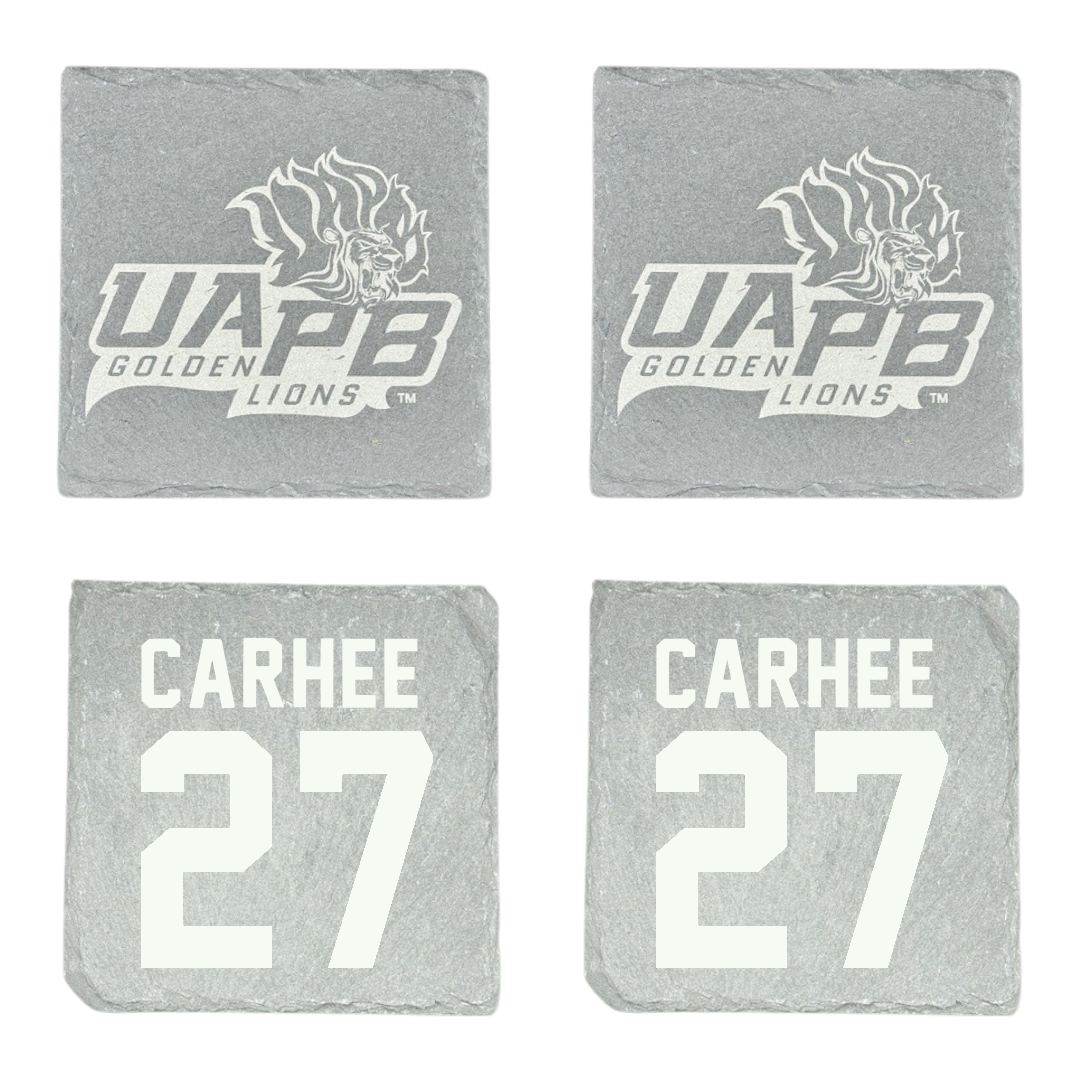 University of Arkansas-Pine Bluff Softball Stone Coaster (4 Pack)  - #27 Jada Carhee