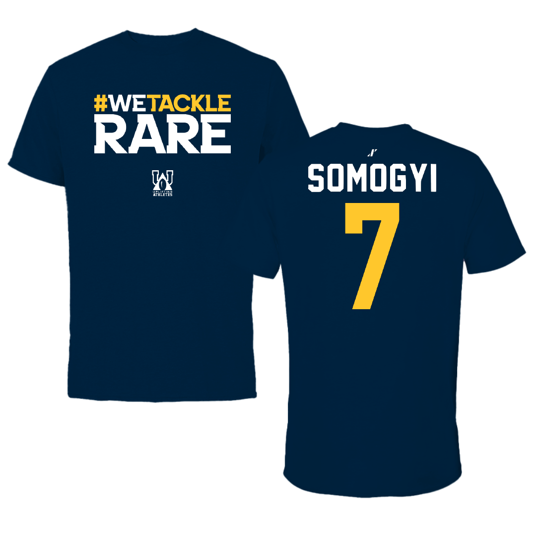 East Tennessee State University Soccer Navy Uplifting Athletes Tee - #7 Sydney Somogyi