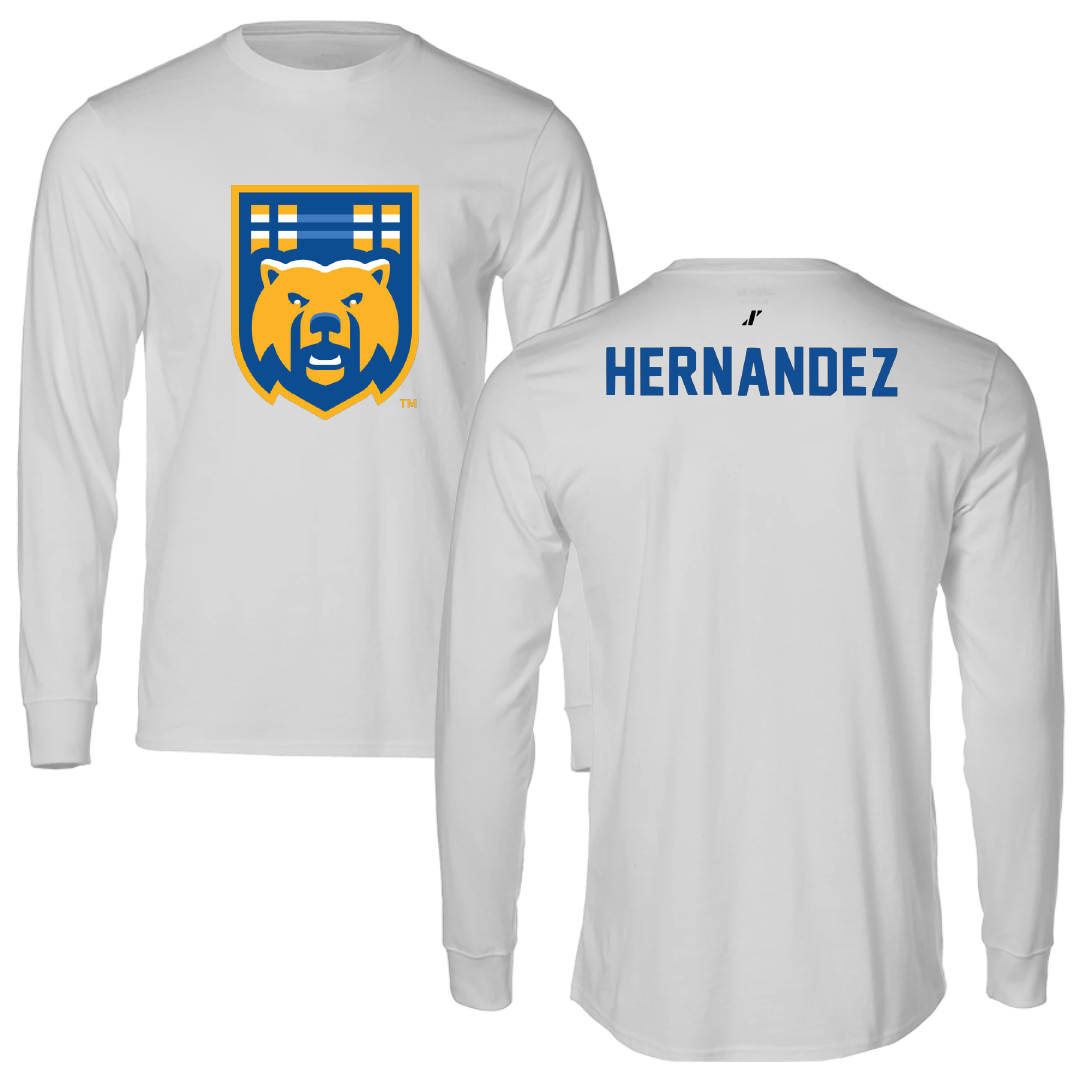 University of California-Riverside TF and XC Light Gray Long Sleeve - Lauren Hernandez