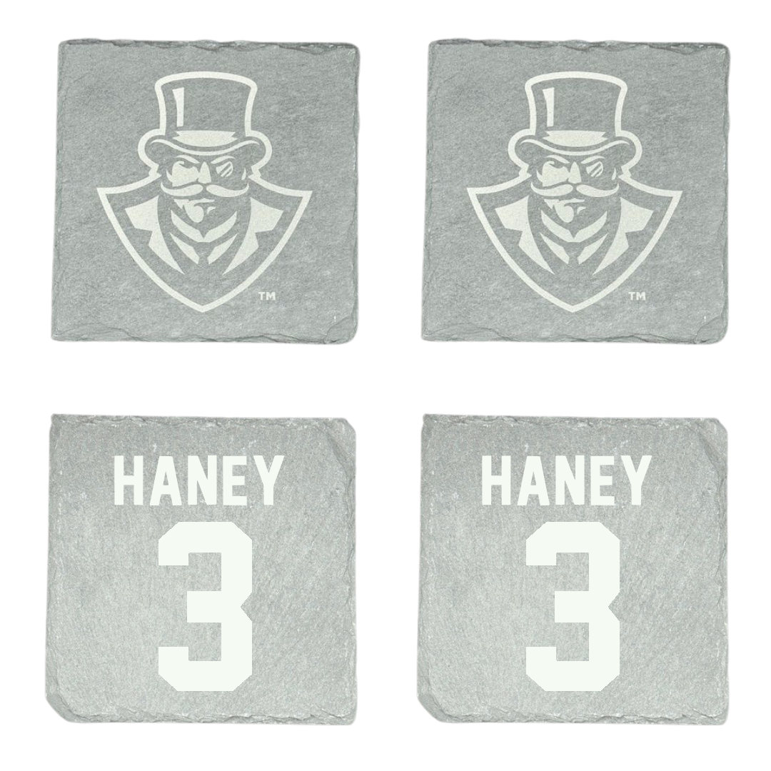 Austin Peay State University Basketball Stone Coaster (4 Pack)  - #3 Isaac Haney