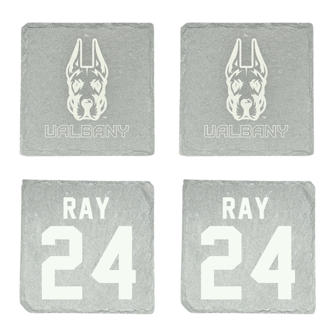 University at Albany Basketball Stone Coaster (4 Pack)  - #24 Abby Ray