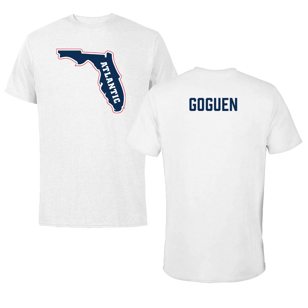 Florida Atlantic University Dance White Tee - Addy Goguen