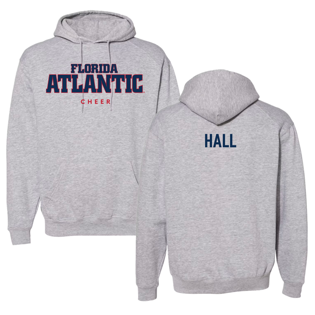 Florida Atlantic University Cheer Gray Hoodie - Ashley Hall