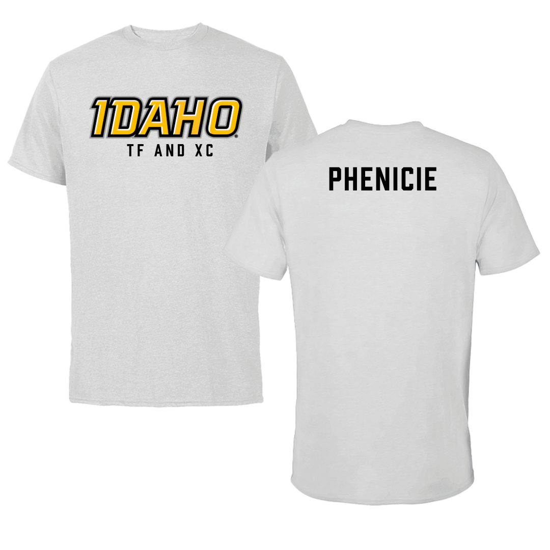 University of Idaho TF and XC Gray Performance Tee - Lily Phenicie