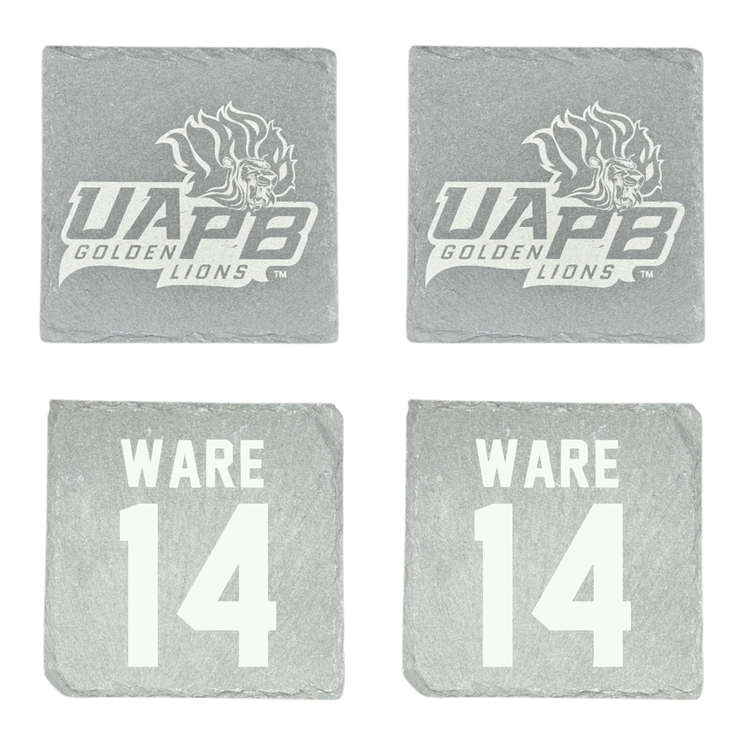 University of Arkansas-Pine Bluff Softball Stone Coaster (4 Pack)  - #14 Naiyestlie Ware