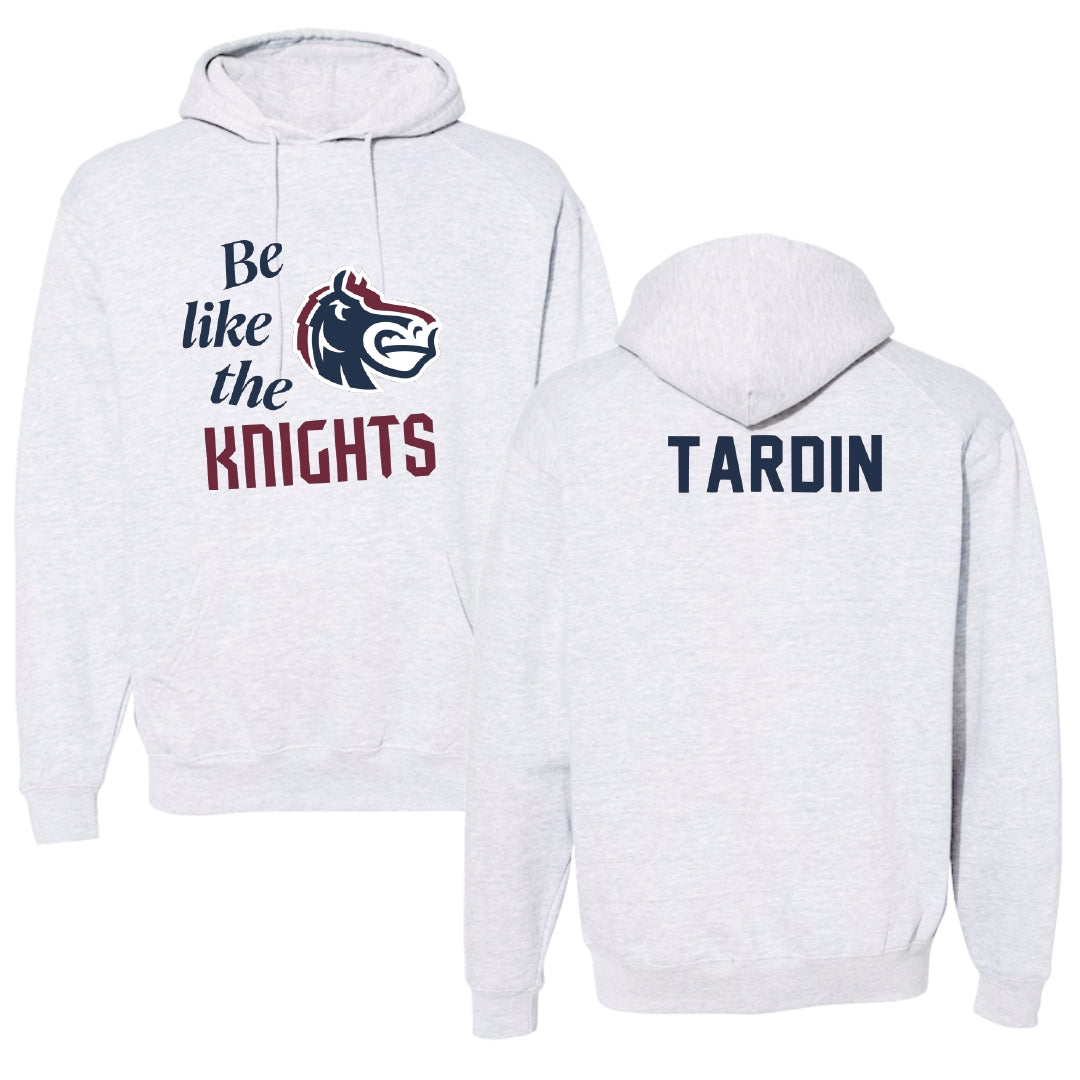 Fairleigh Dickinson University-Metropolitan Campus Tennis Light Gray Be Like Us Hoodie - Fernando Tardin