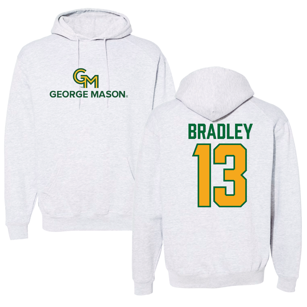 George Mason University Soccer Gray Hoodie - #13 Olivia Bradley