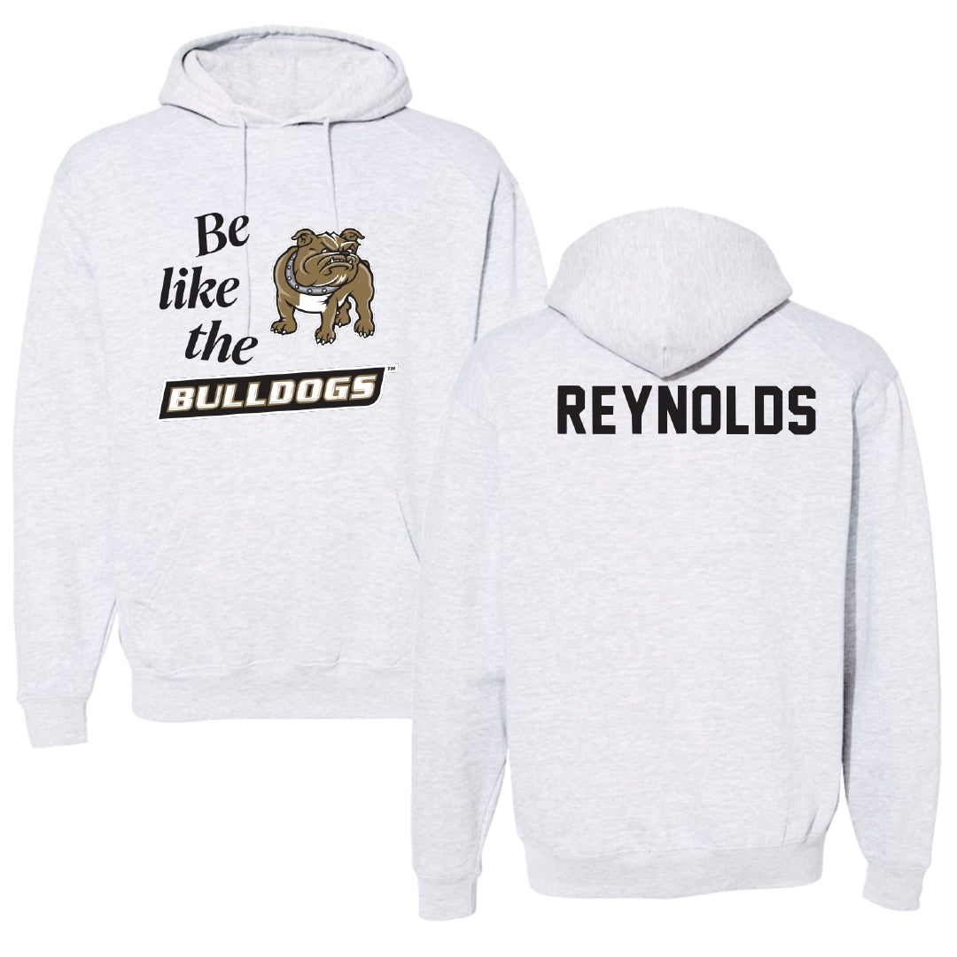 Bryant University TF and XC Light Gray Be Like Us Hoodie - Dawson Reynolds