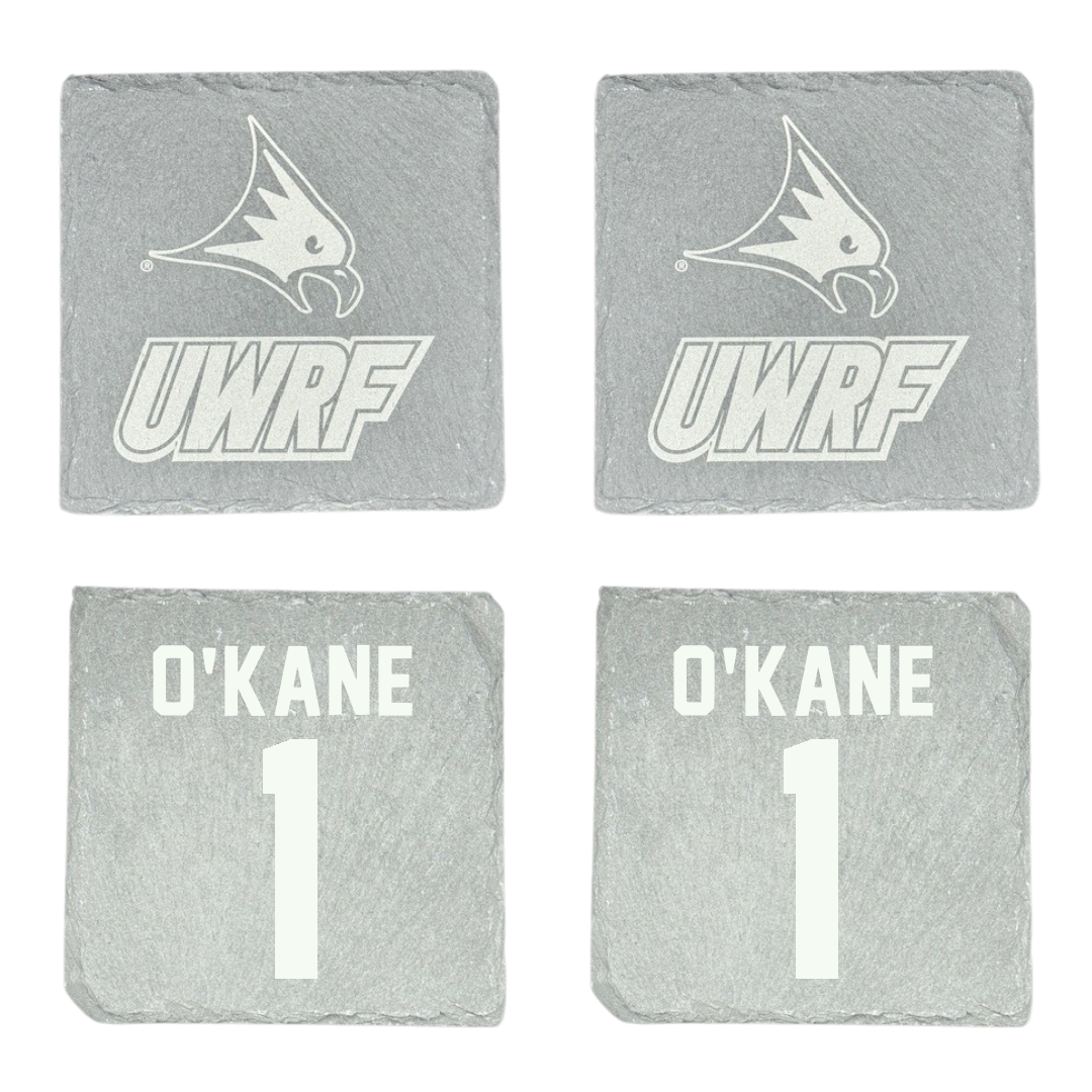 University of Wisconsin-River Falls Ice Hockey Stone Coaster (4 Pack)  - #1 Jordan O'Kane