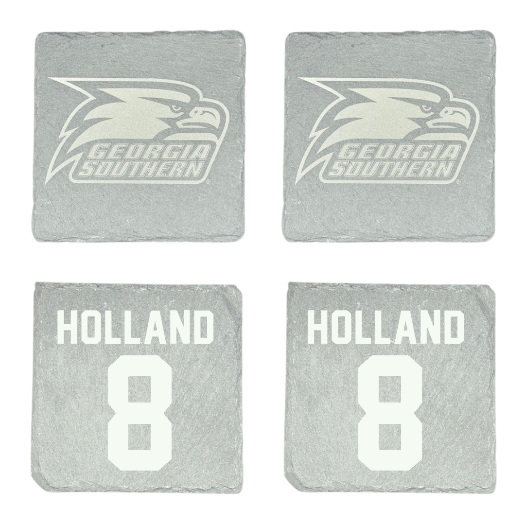 Georgia Southern University Softball Stone Coaster (4 Pack)  - #8 Bailey Holland