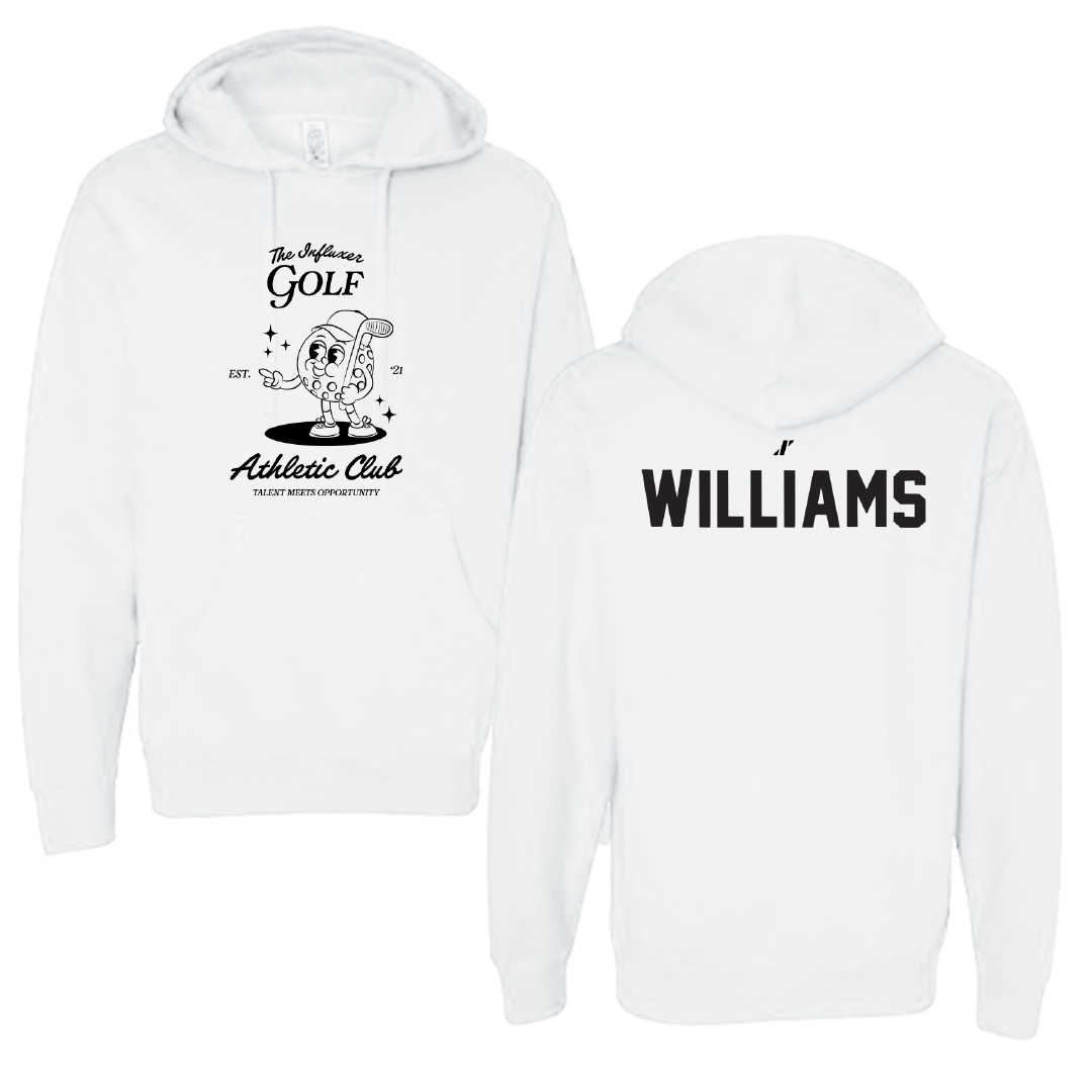Golf White Influxer Athletic Club Hoodie - Gabe Williams