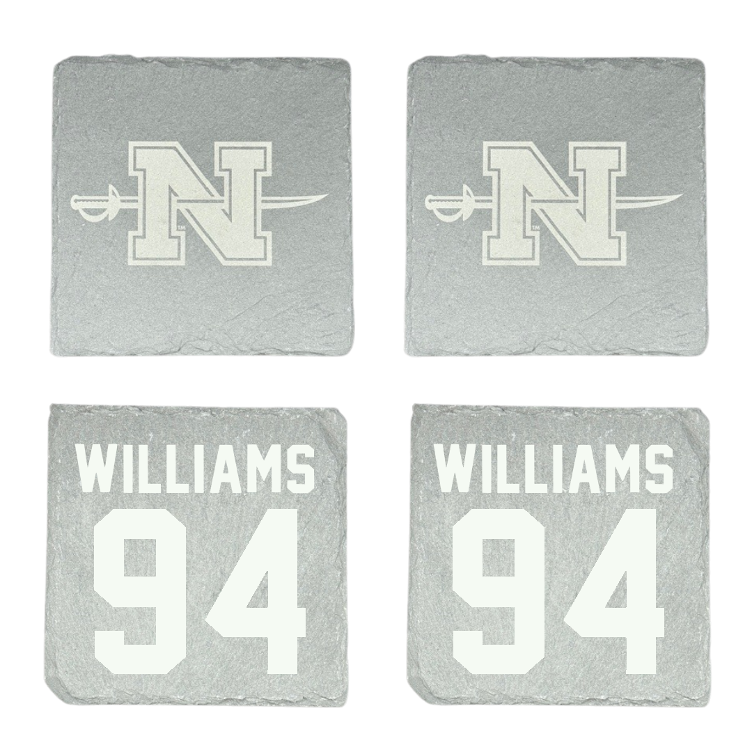 Nicholls State University Football Stone Coaster (4 Pack)  - #94 Nick Williams