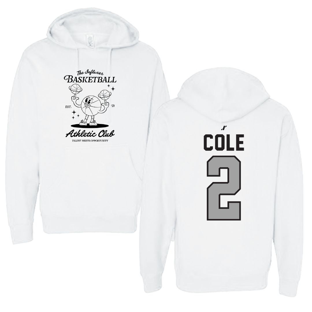 Basketball White Influxer Athletic Club Hoodie - #2 Jaiden Cole