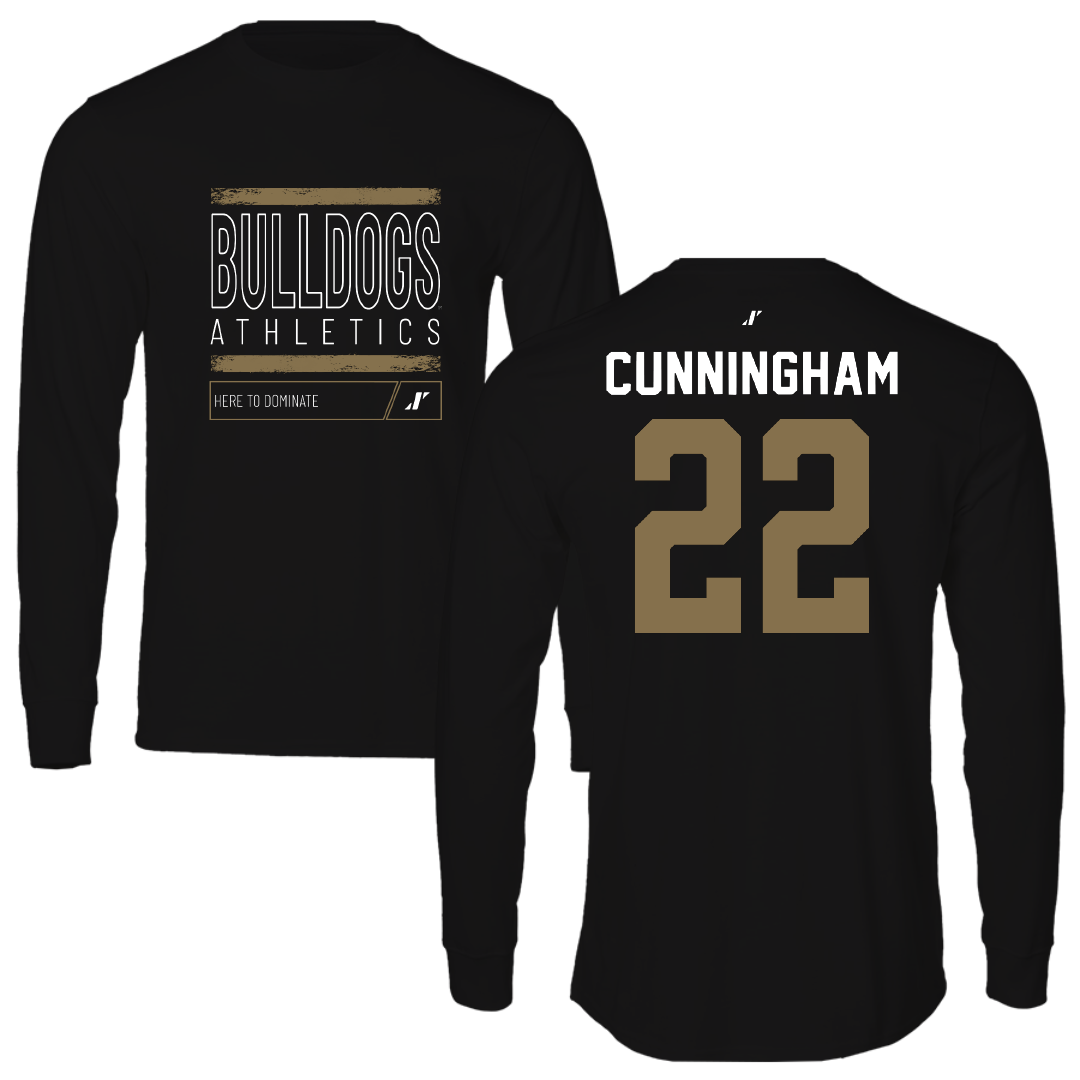 Bryant University Soccer Black Dominate Long Sleeve - #22 Ashley Cunningham