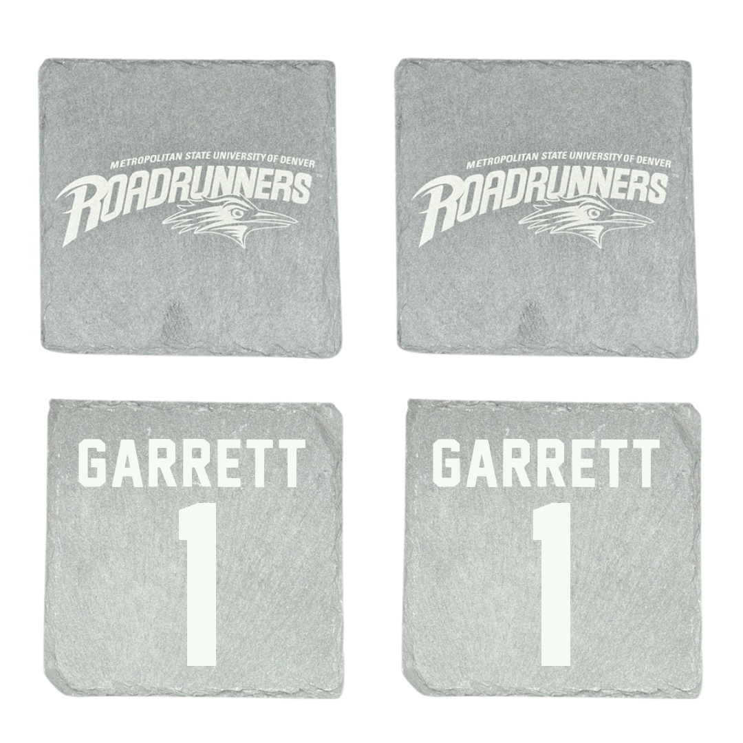 Metropolitan State University of Denver Basketball Stone Coaster (4 Pack)  - #1 KJ Garrett