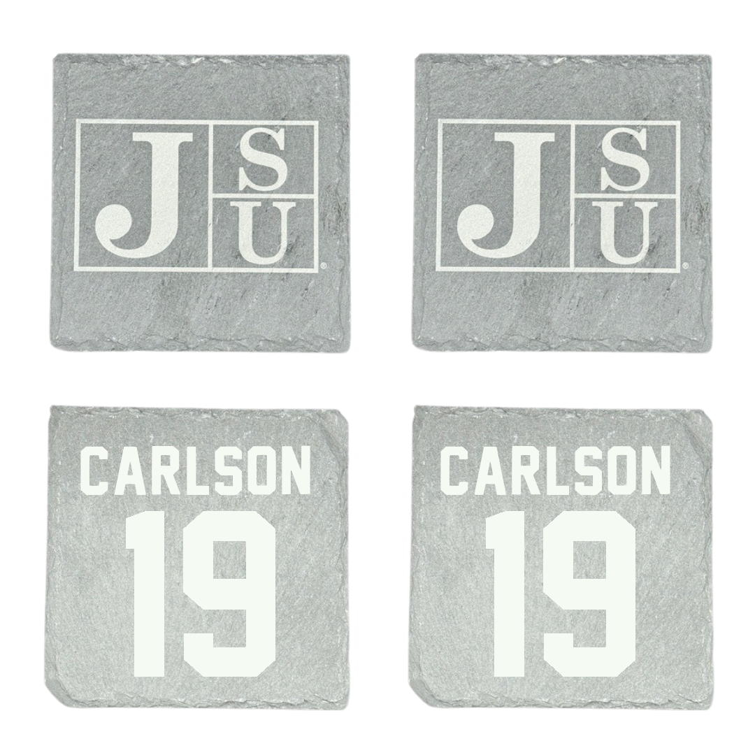 Jackson State University Softball Stone Coaster (4 Pack)  - #19 Kristina Carlson