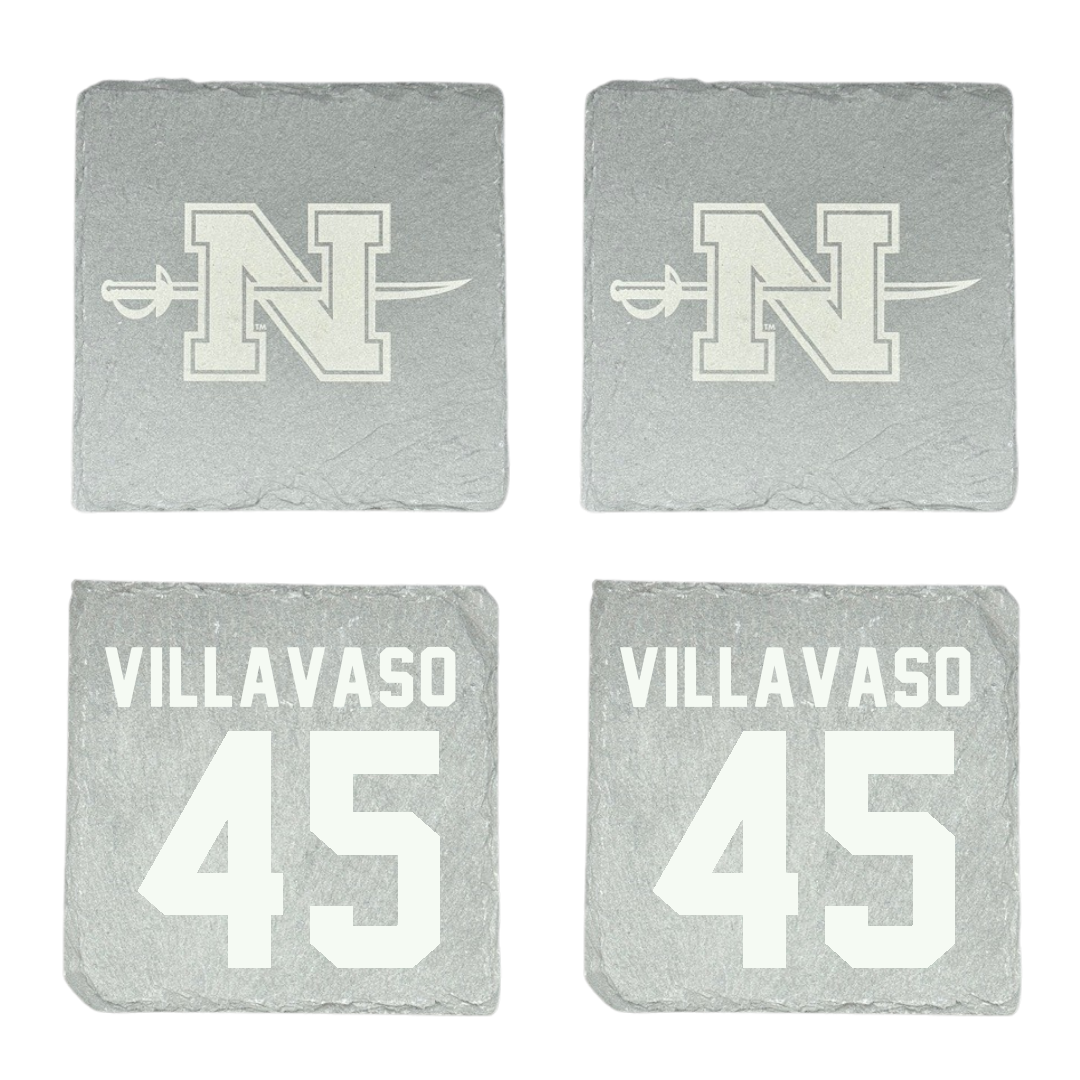 Nicholls State University Football Stone Coaster (4 Pack)  - #45 Alex Villavaso