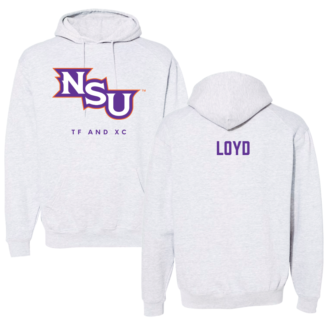 Northwestern State University TF and XC Gray Hoodie - Galen Loyd