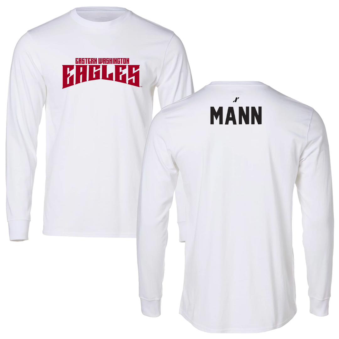 Eastern Washington University Tennis White Classic Long Sleeve - Kenzington Mann