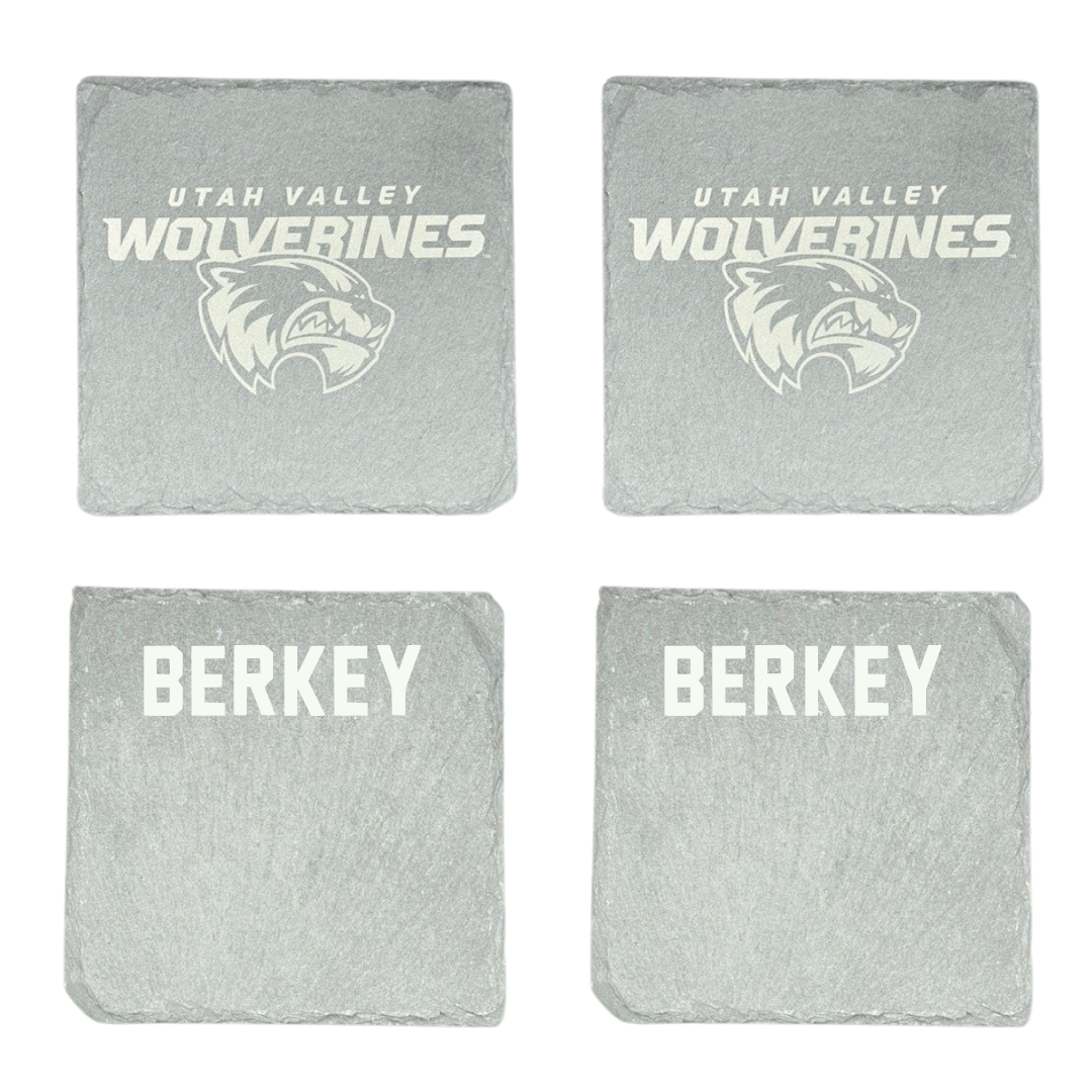 Utah Valley University TF and XC Stone Coaster (4 Pack)  - Neal Berkey